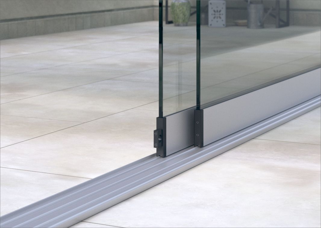 Profiline Ganzglasschiebeanlage (2 und 3 spurig)