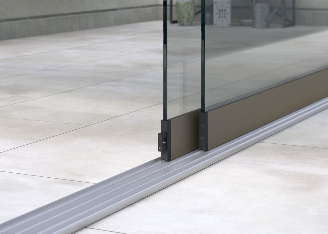 Profiline Ganzglasschiebeanlage (2 und 3 spurig)