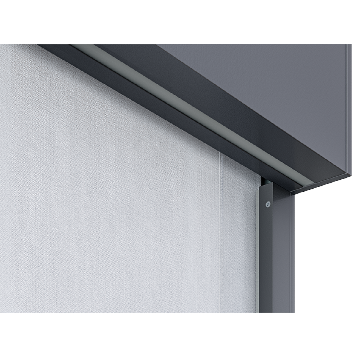 Varisol F613 - Kubische XL Senkrechtmarkise mit ZIP