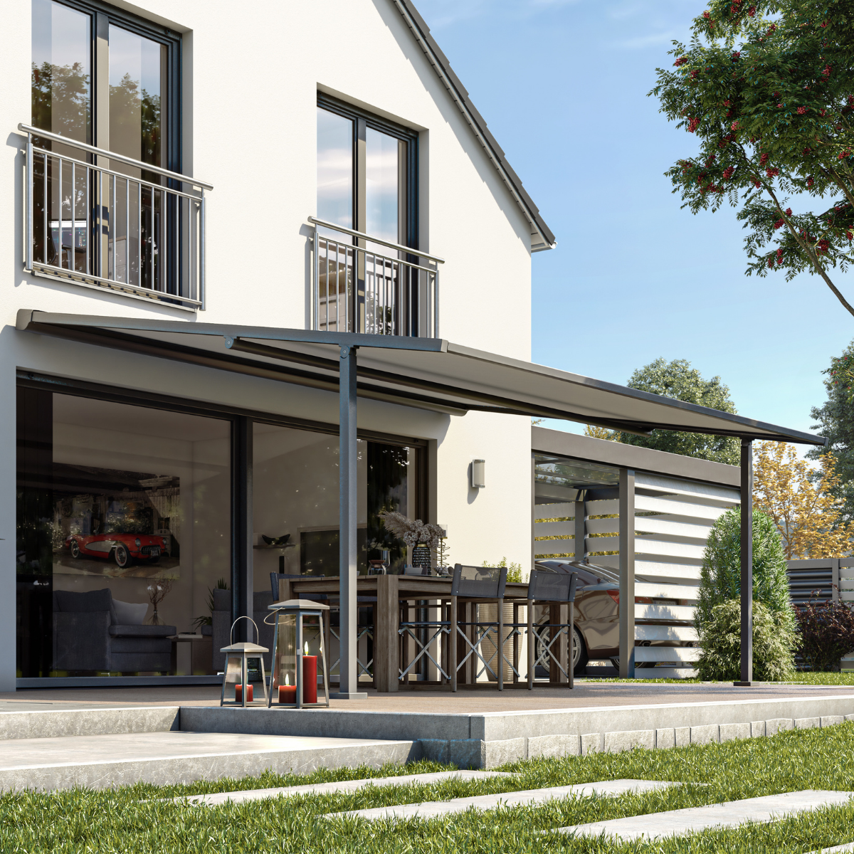 Varisol P350 - Pergolamarkise mit ZIP