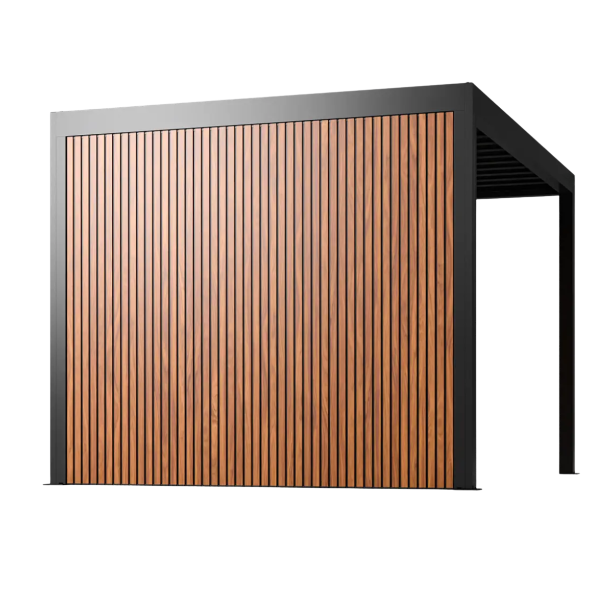 Breidenstein Lamellen Pergola Aluminium Lamellenwand