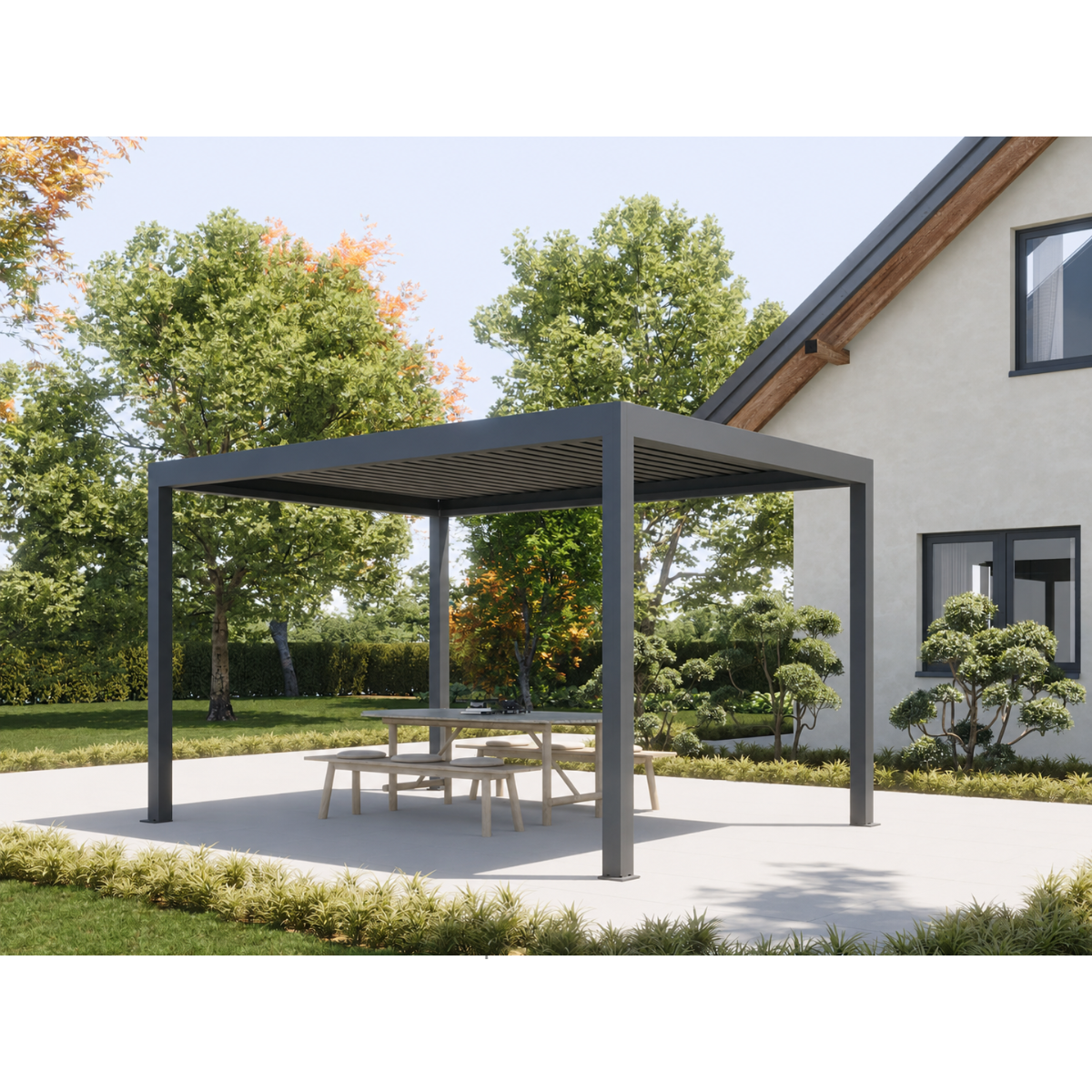Lamellen Pergola