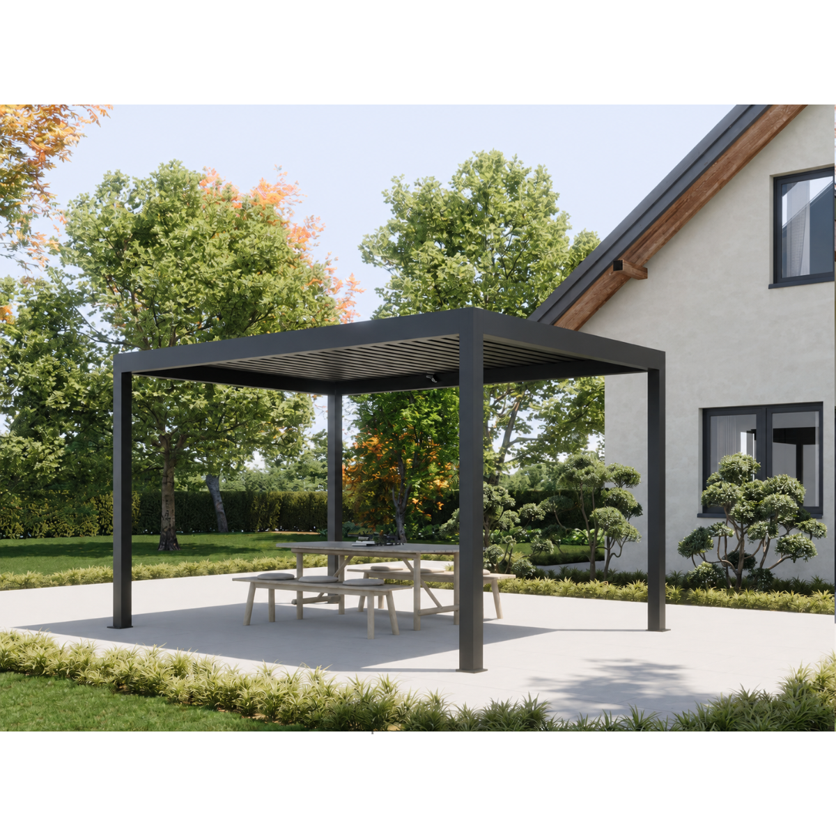 Lamellen Pergola