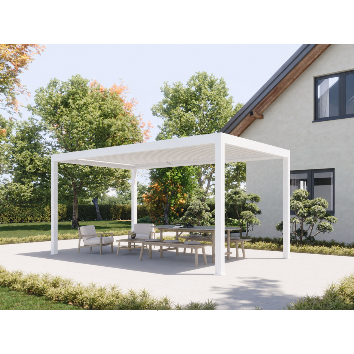 Lamellen Pergola