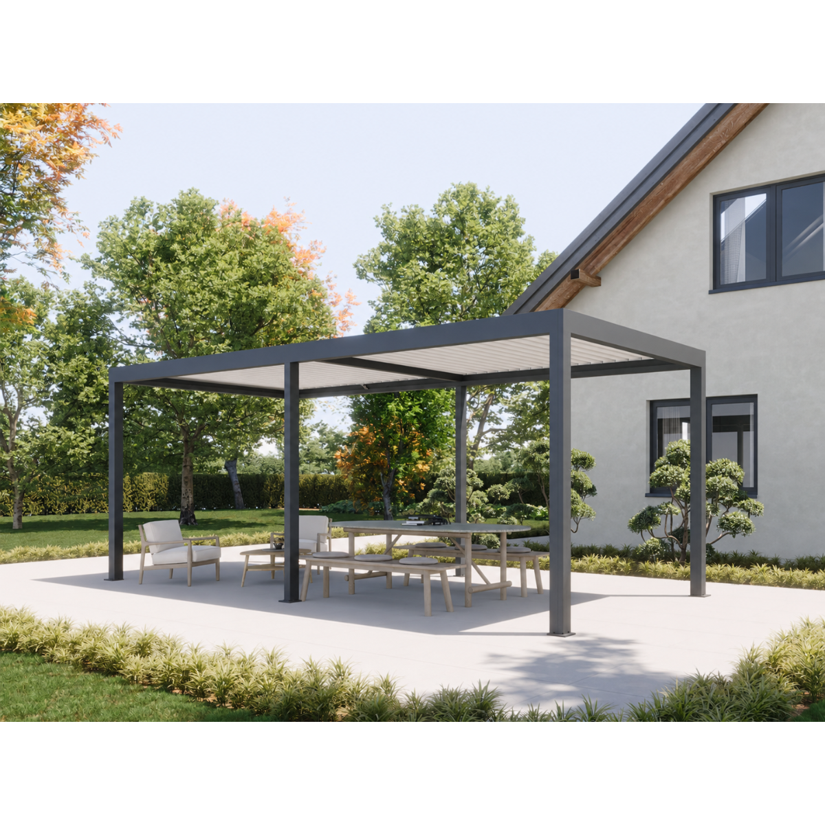 Lamellen Pergola