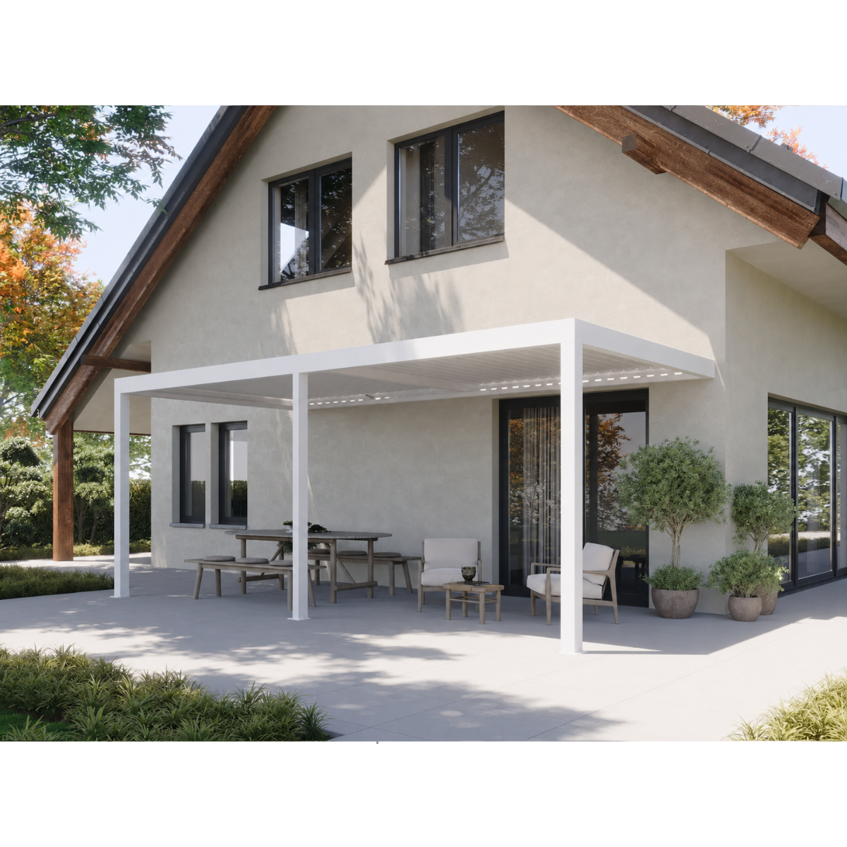 Lamellen Pergola