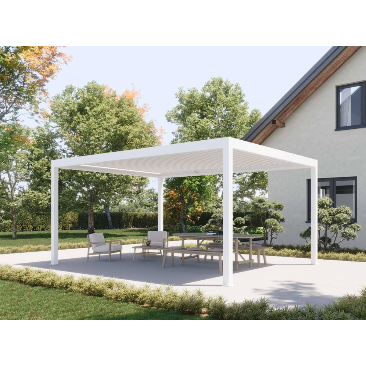 Lamellen Pergola