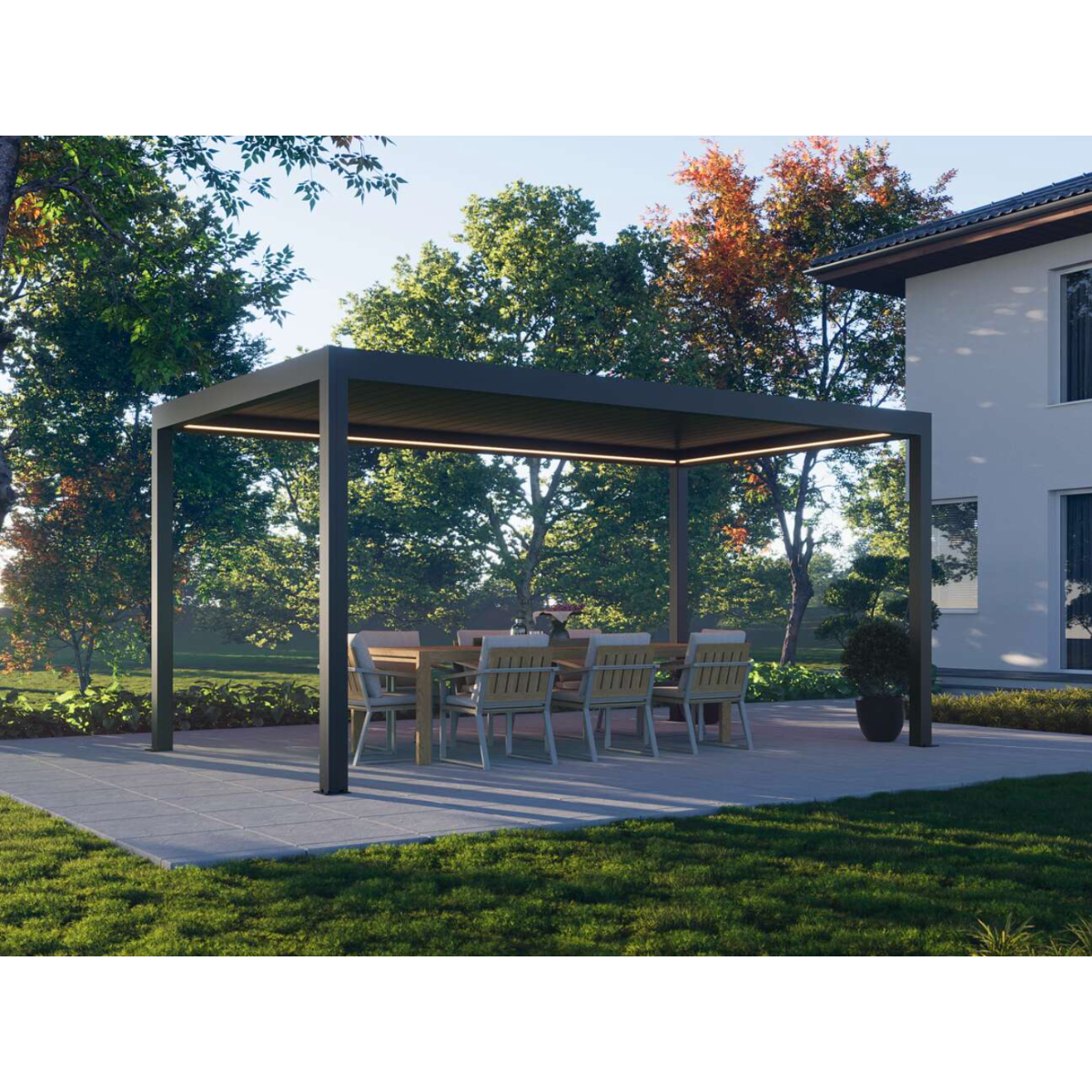Lamellen Pergola Comfort