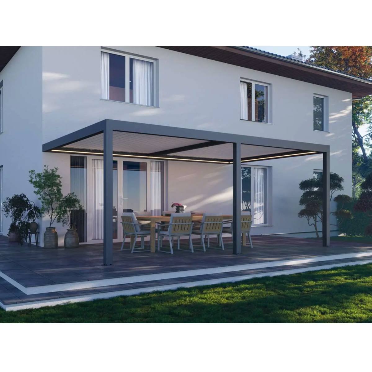 Lamellen Pergola Comfort