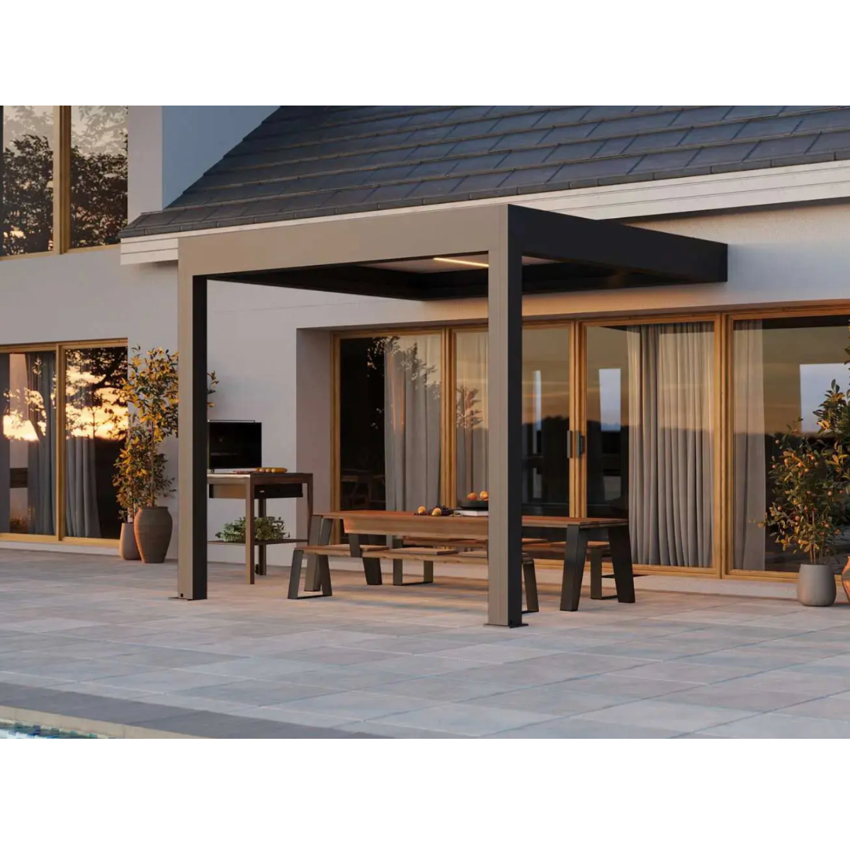 Lamellen Pergola Premium
