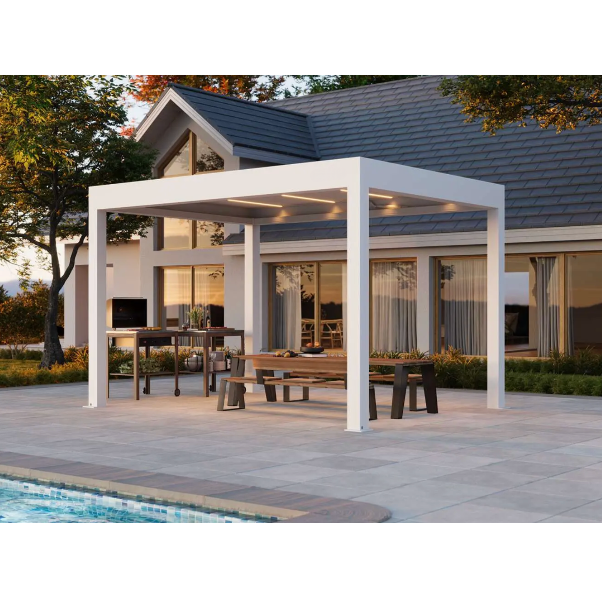 Lamellen Pergola Premium