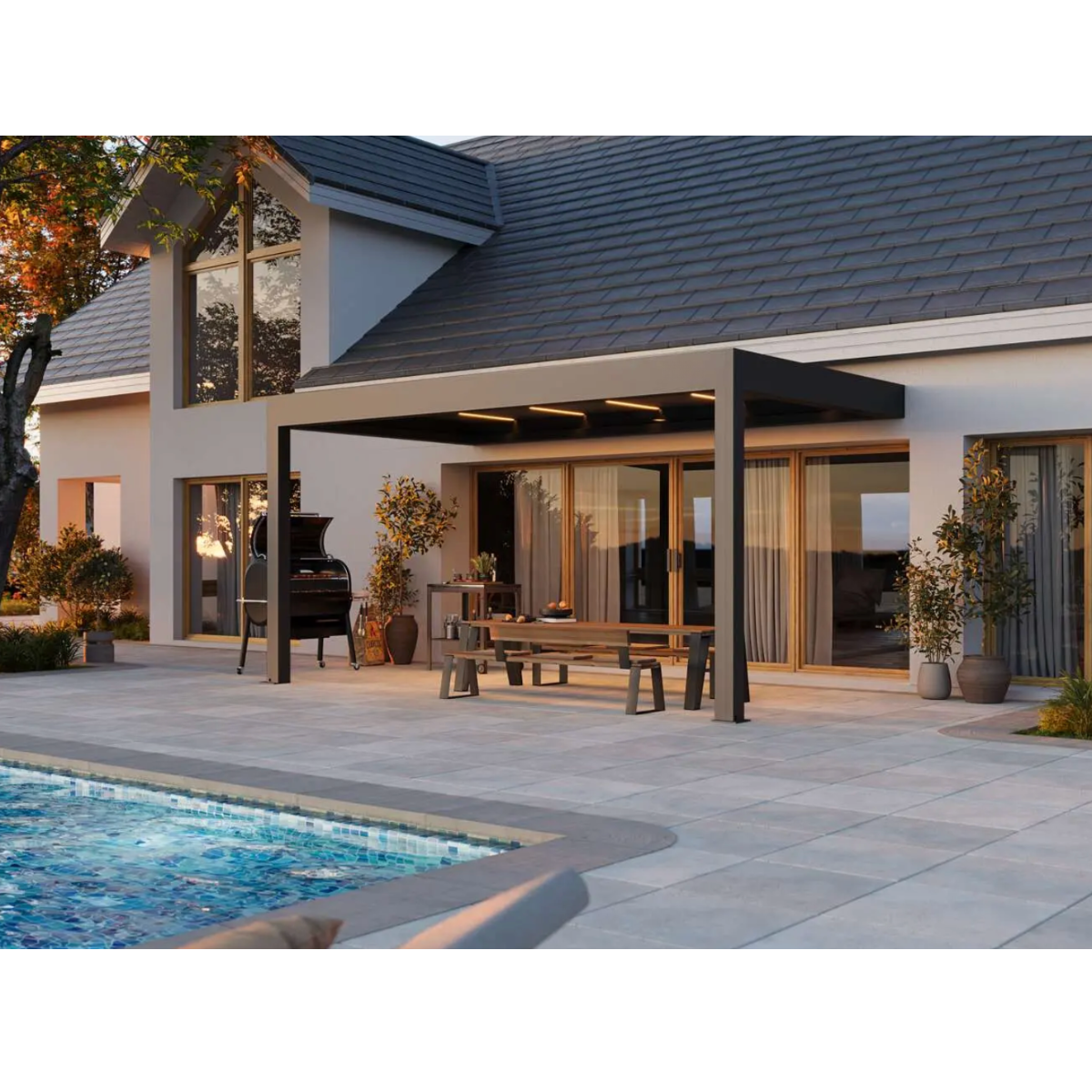 Lamellen Pergola Premium
