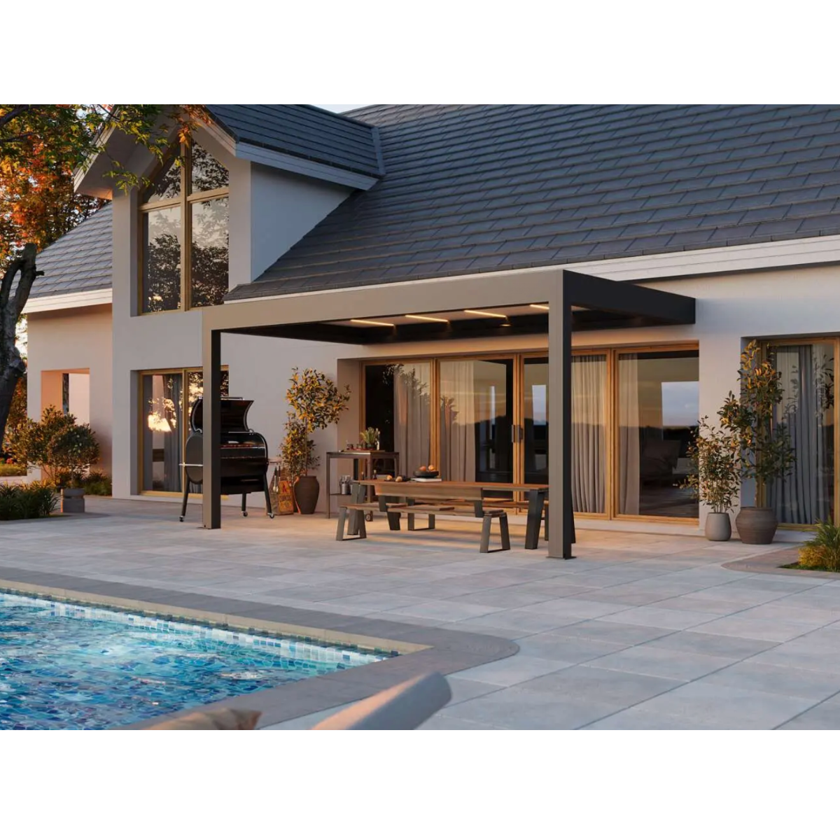 Lamellen Pergola Premium