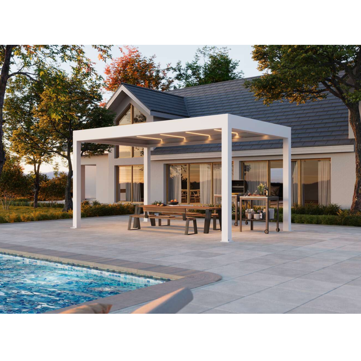 Lamellen Pergola Premium