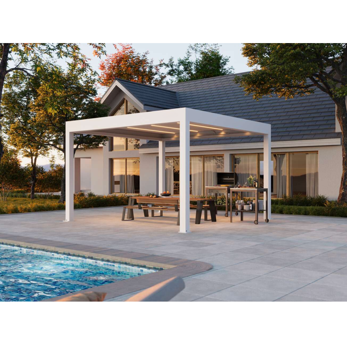 Lamellen Pergola Premium