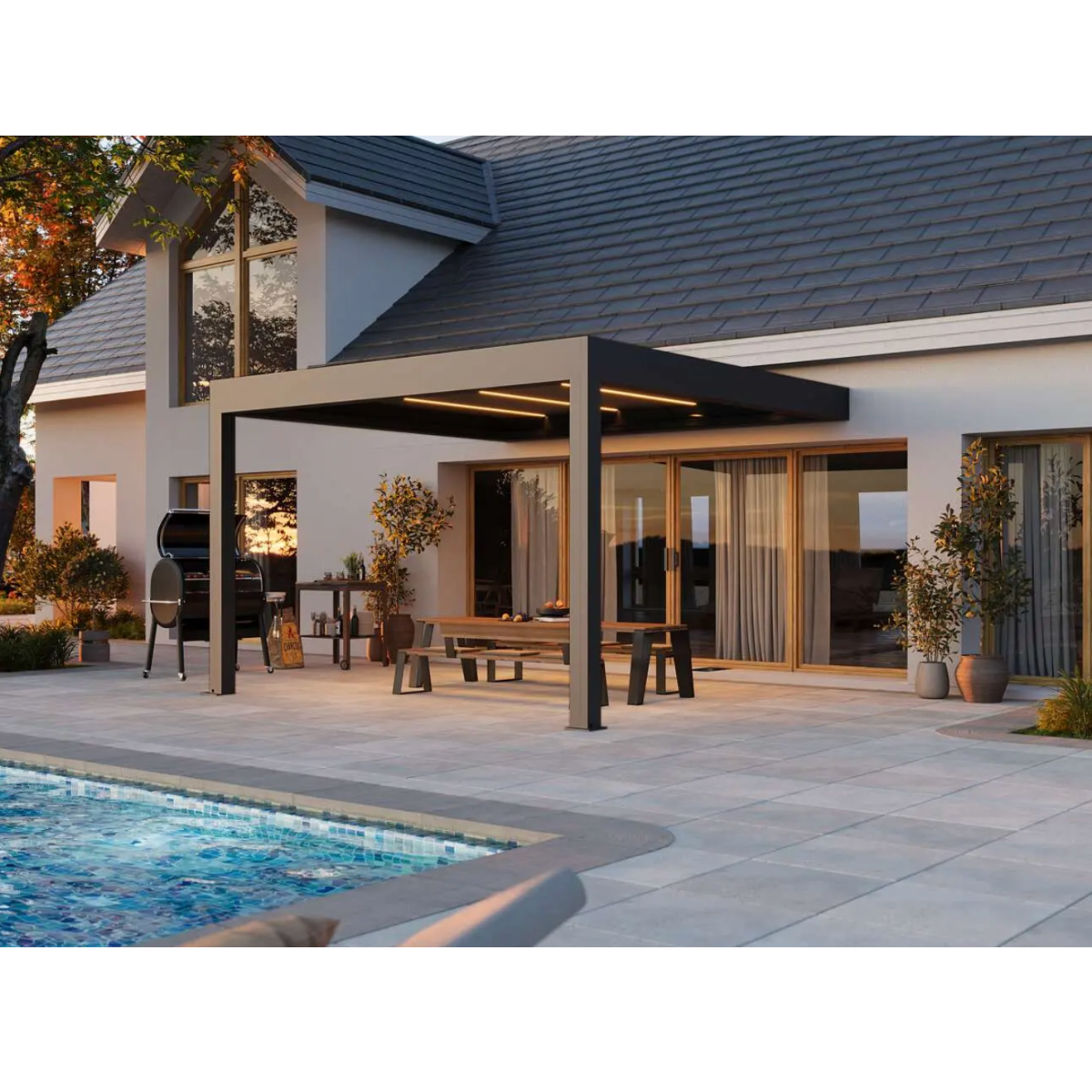 Lamellen Pergola Premium