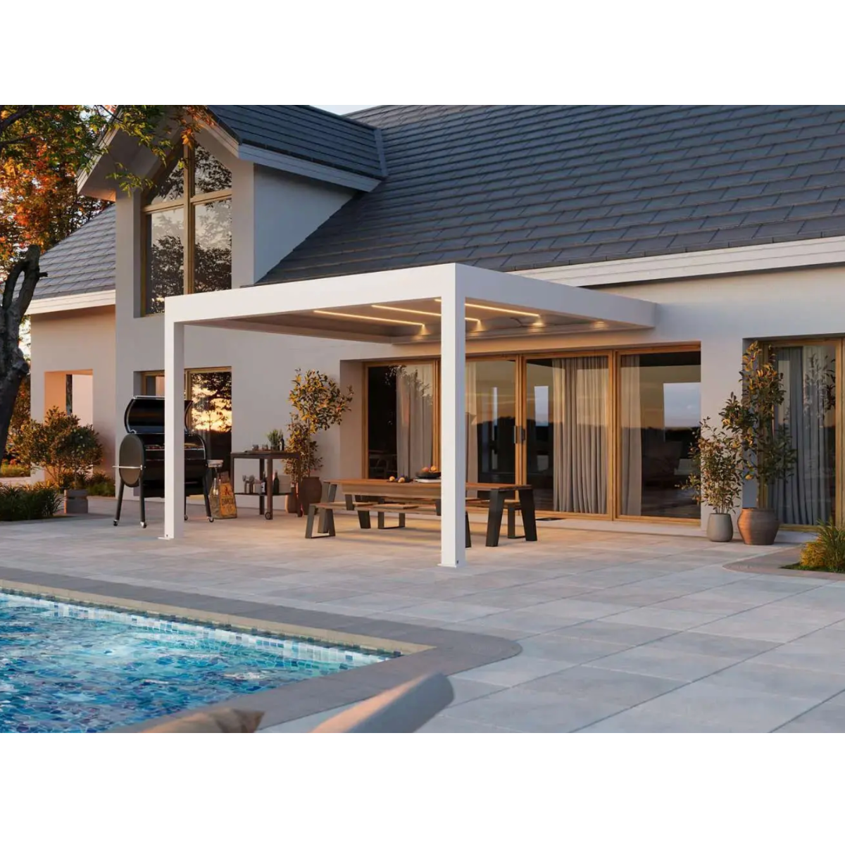 Lamellen Pergola Premium