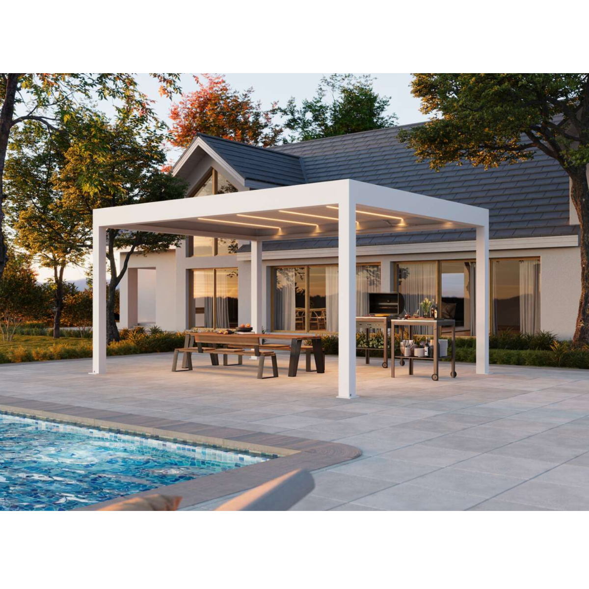 Lamellen Pergola Premium