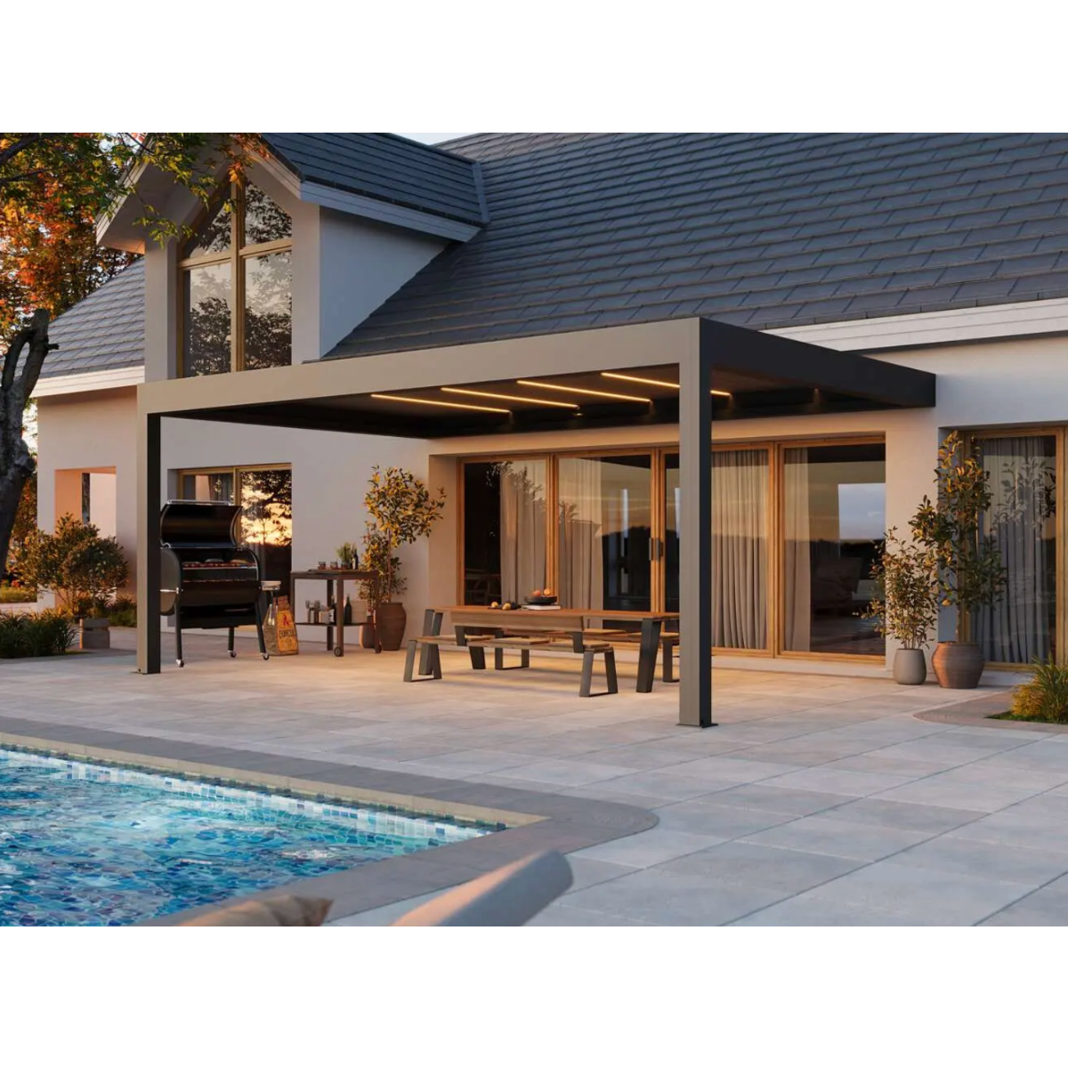 Lamellen Pergola Premium