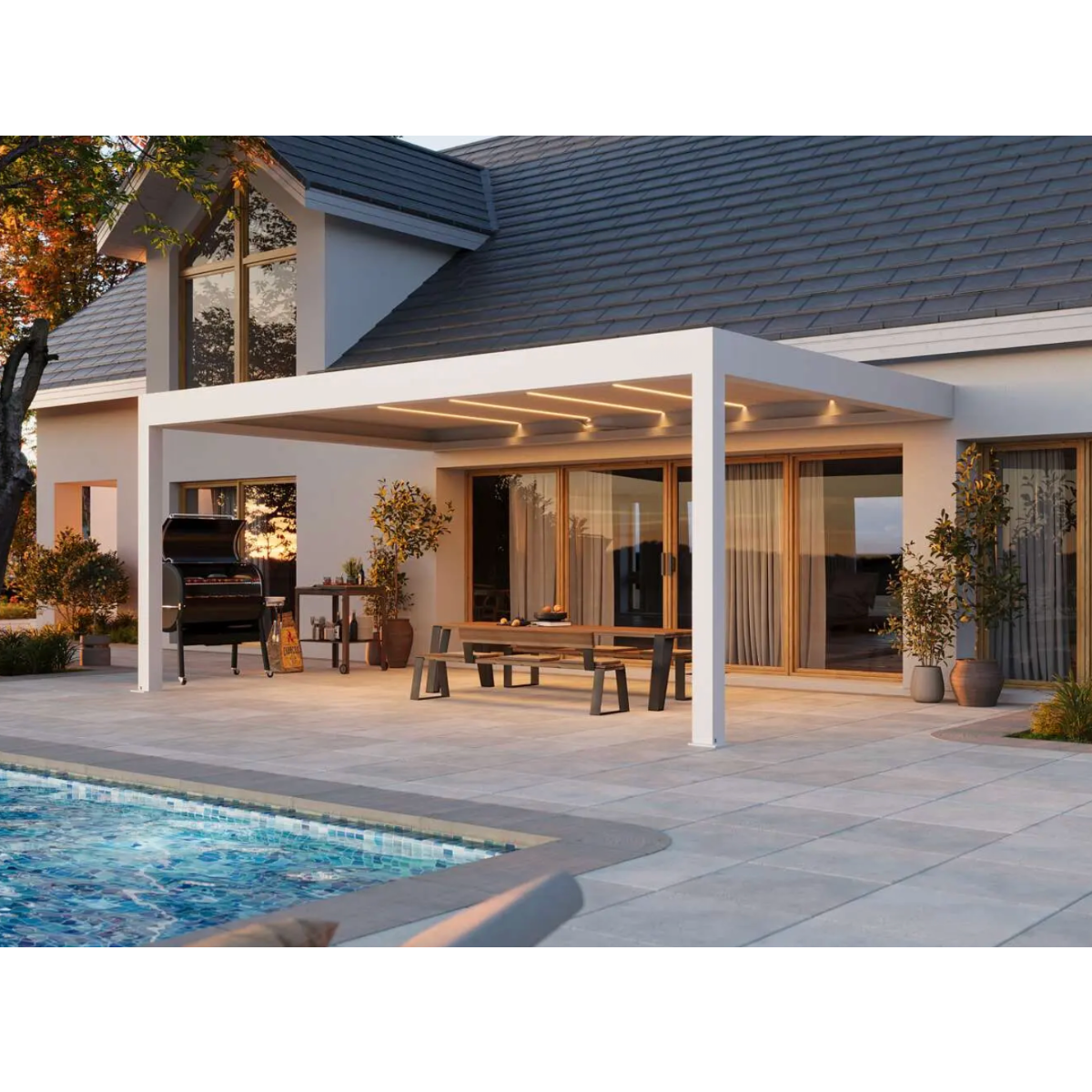 Lamellen Pergola Premium