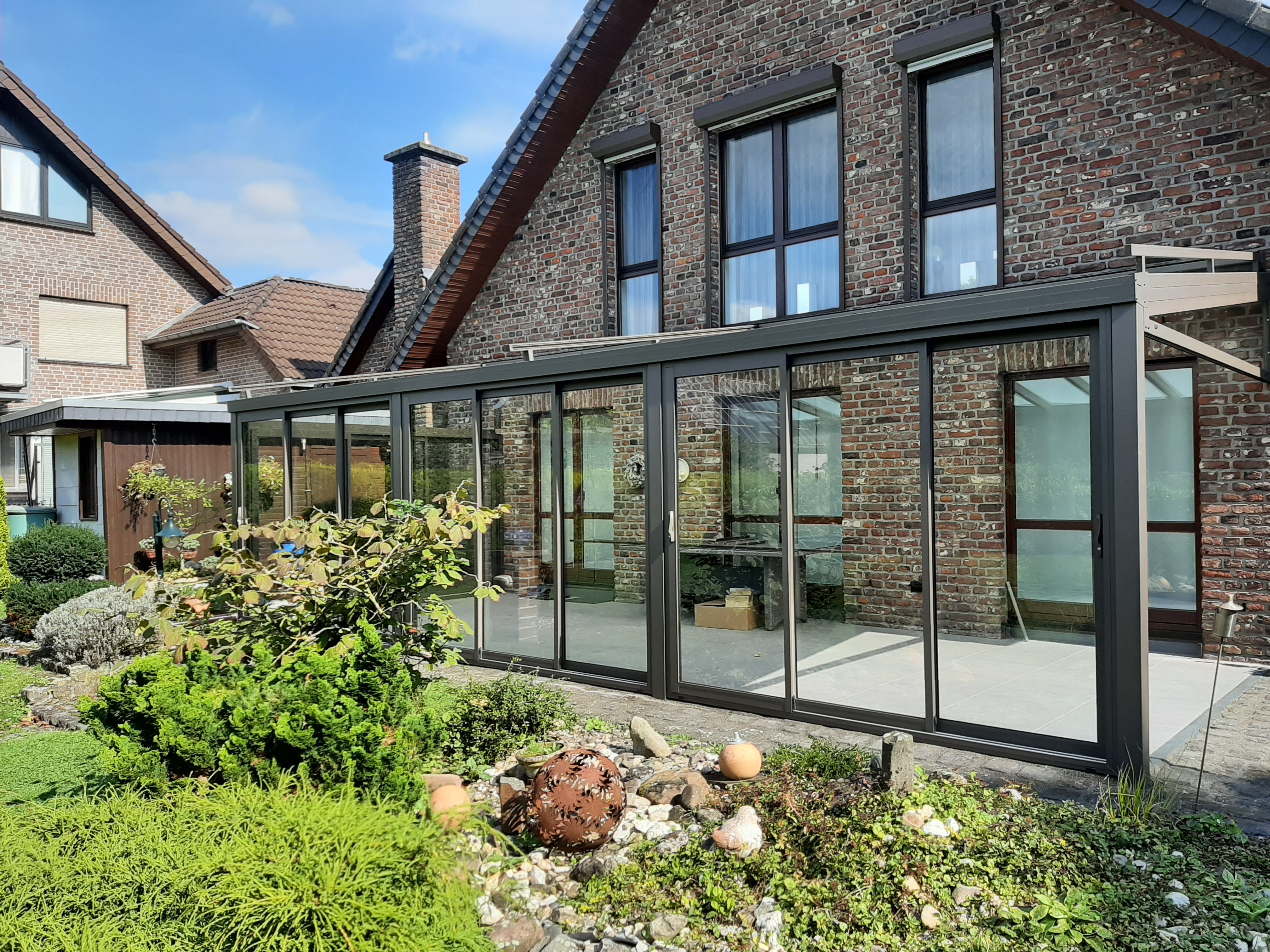 Kaltwintergarten – mit 16 mm Polycarbonat Eindeckung