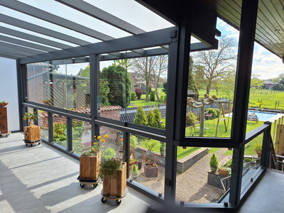Kaltwintergarten – mit 16 mm Polycarbonat Eindeckung