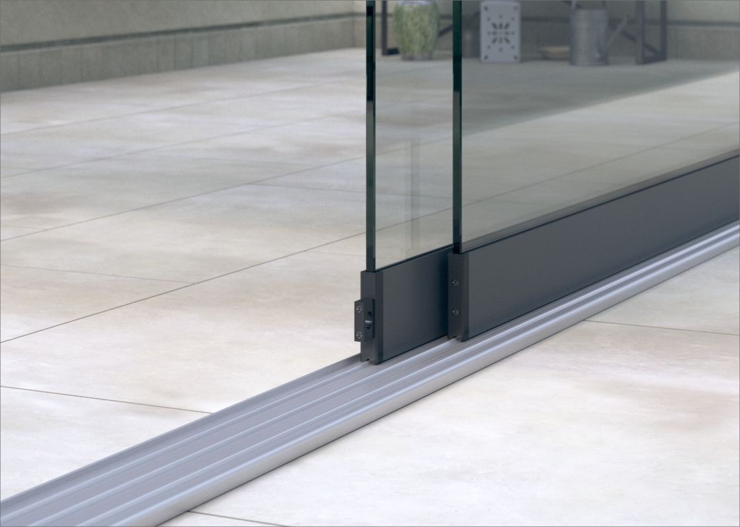 Profiline Ganzglasschiebeanlage (2 und 3 spurig)