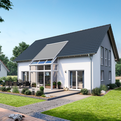 Varisol W550 MIT ZIP - Grosse Wintergartenmarkise mit ZIP - (1 Feld - 1 Motor)