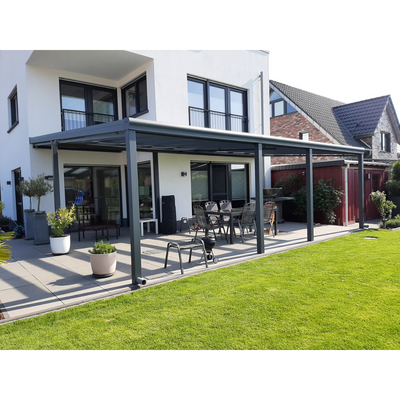 Terrassendach Premium – mit 16 mm Polycarbonat Eindeckung