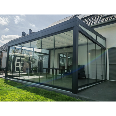 Kaltwintergarten – mit 8 mm VSG Glas Eindeckung
