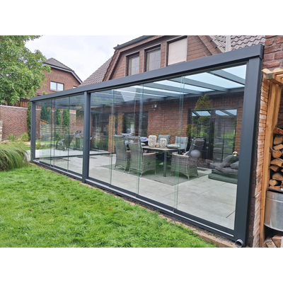 Kaltwintergarten – mit 8 mm VSG Glas Eindeckung