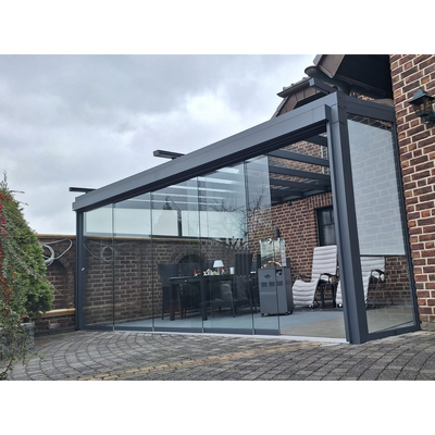 Kaltwintergarten – mit 8 mm VSG Glas Eindeckung