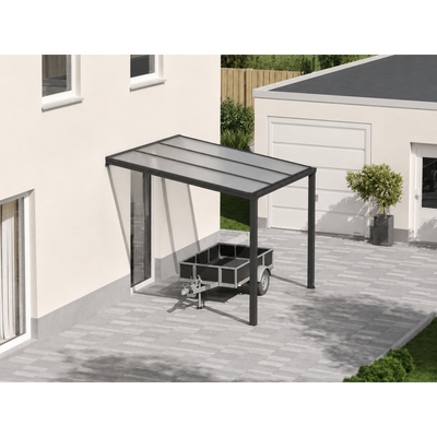 Carport mit Polycarbonat Dach | Aluminium