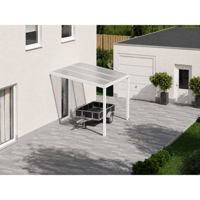 Carport mit Polycarbonat Dach | Aluminium