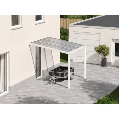 Carport mit Polycarbonat Dach | Aluminium