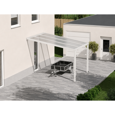 Carport mit Polycarbonat Dach | Aluminium