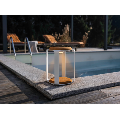 Lamellen Pergola Everglow Lampe