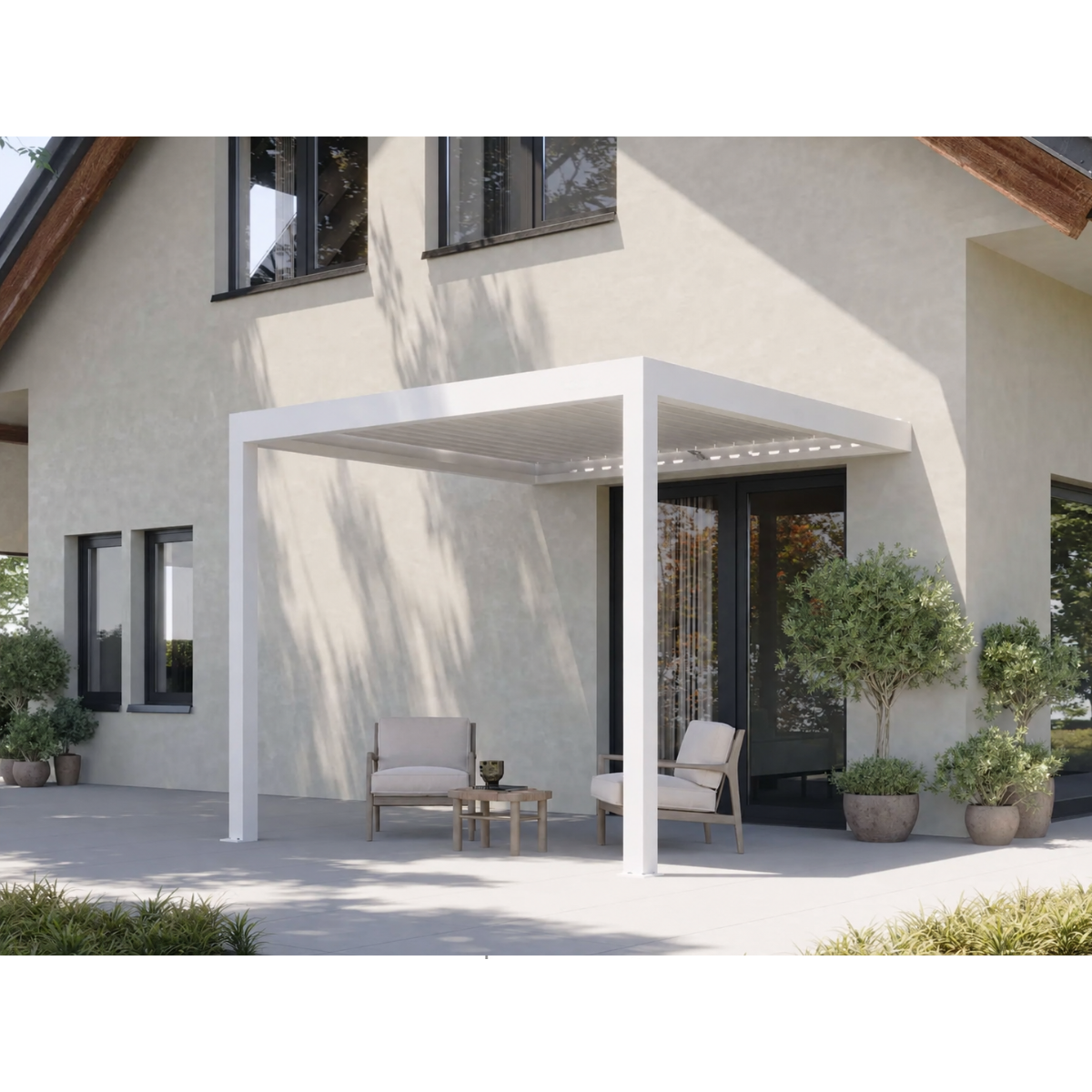 Lamellen Pergola