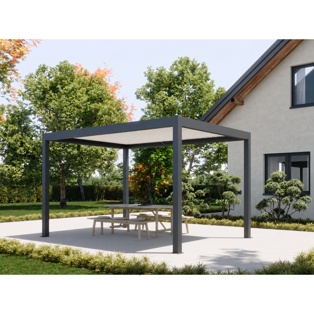 Lamellen Pergola