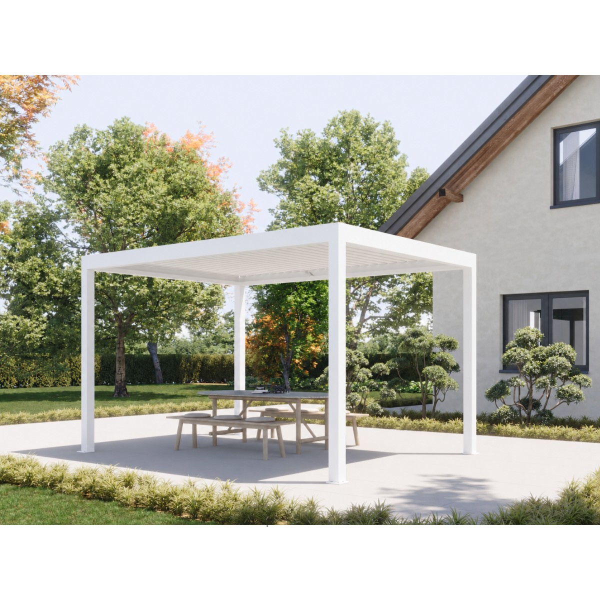 Lamellen Pergola
