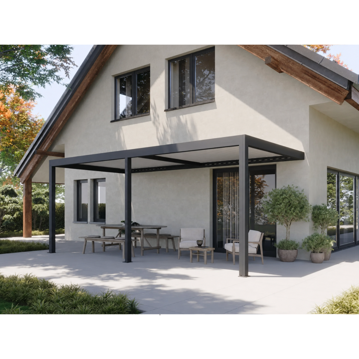 Lamellen Pergola