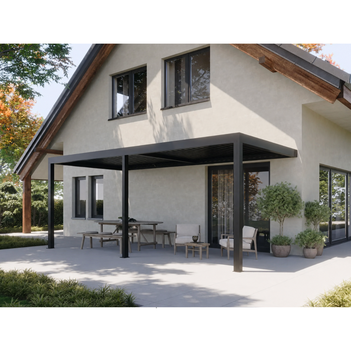 Lamellen Pergola