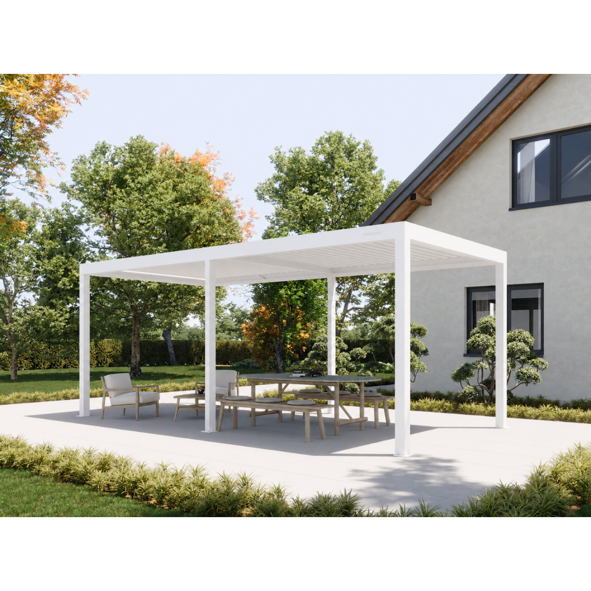 Lamellen Pergola