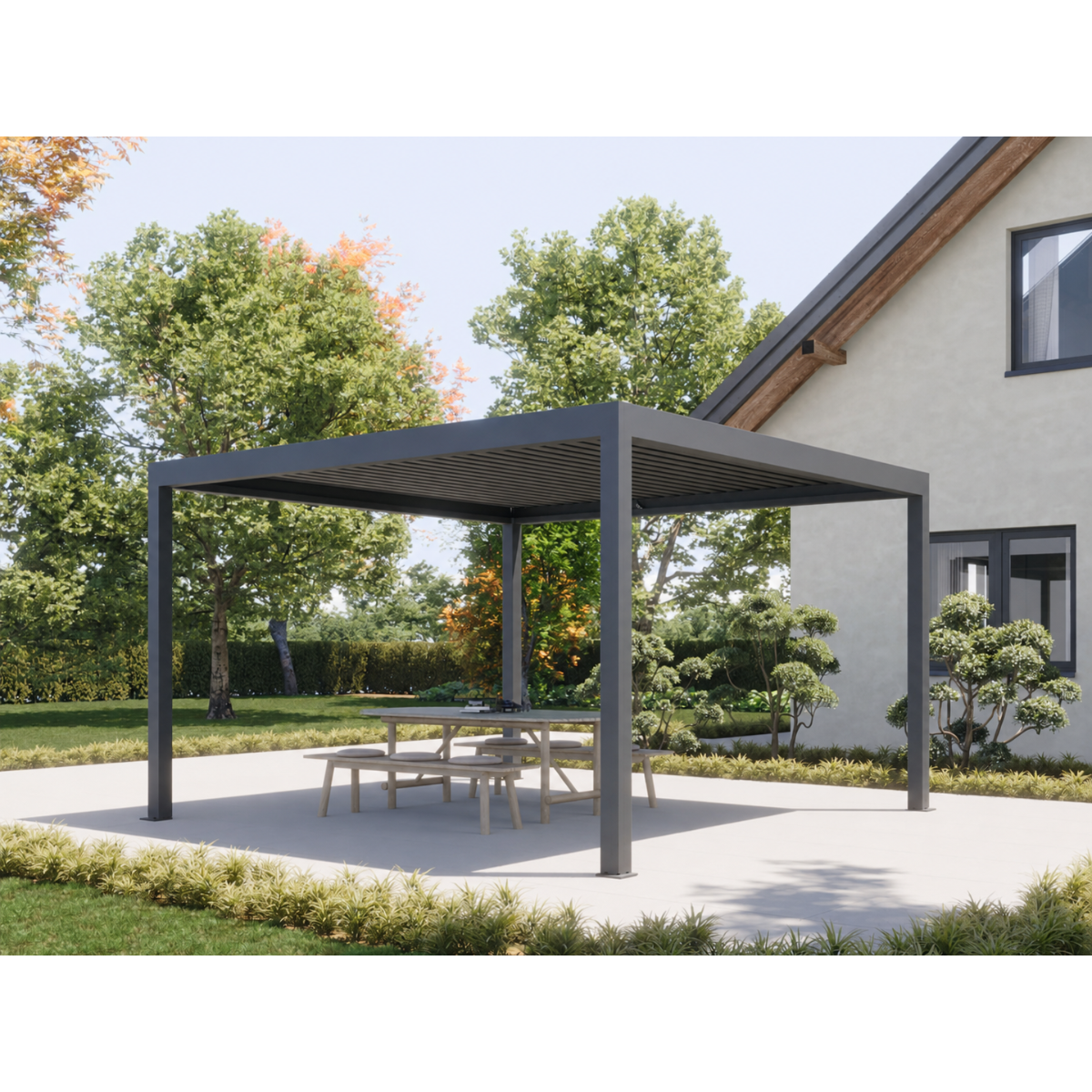 Lamellen Pergola