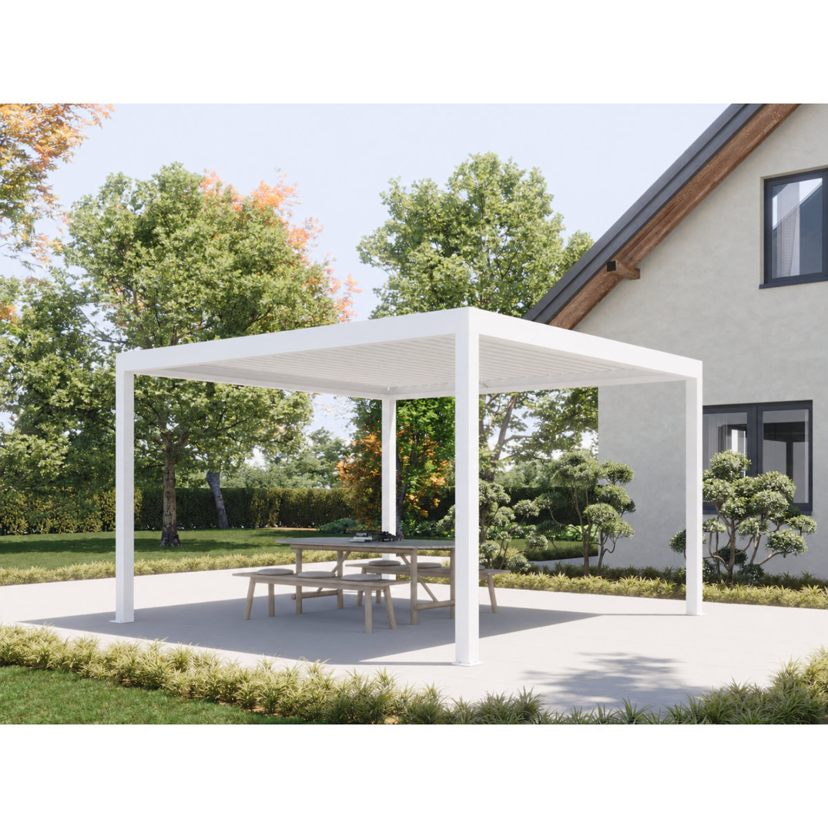 Lamellen Pergola