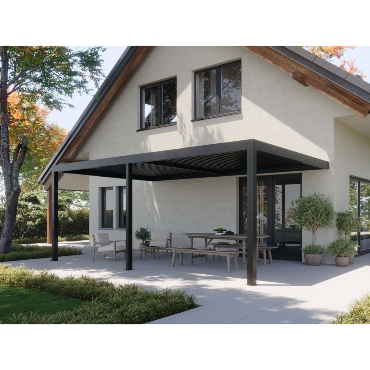 Lamellen Pergola