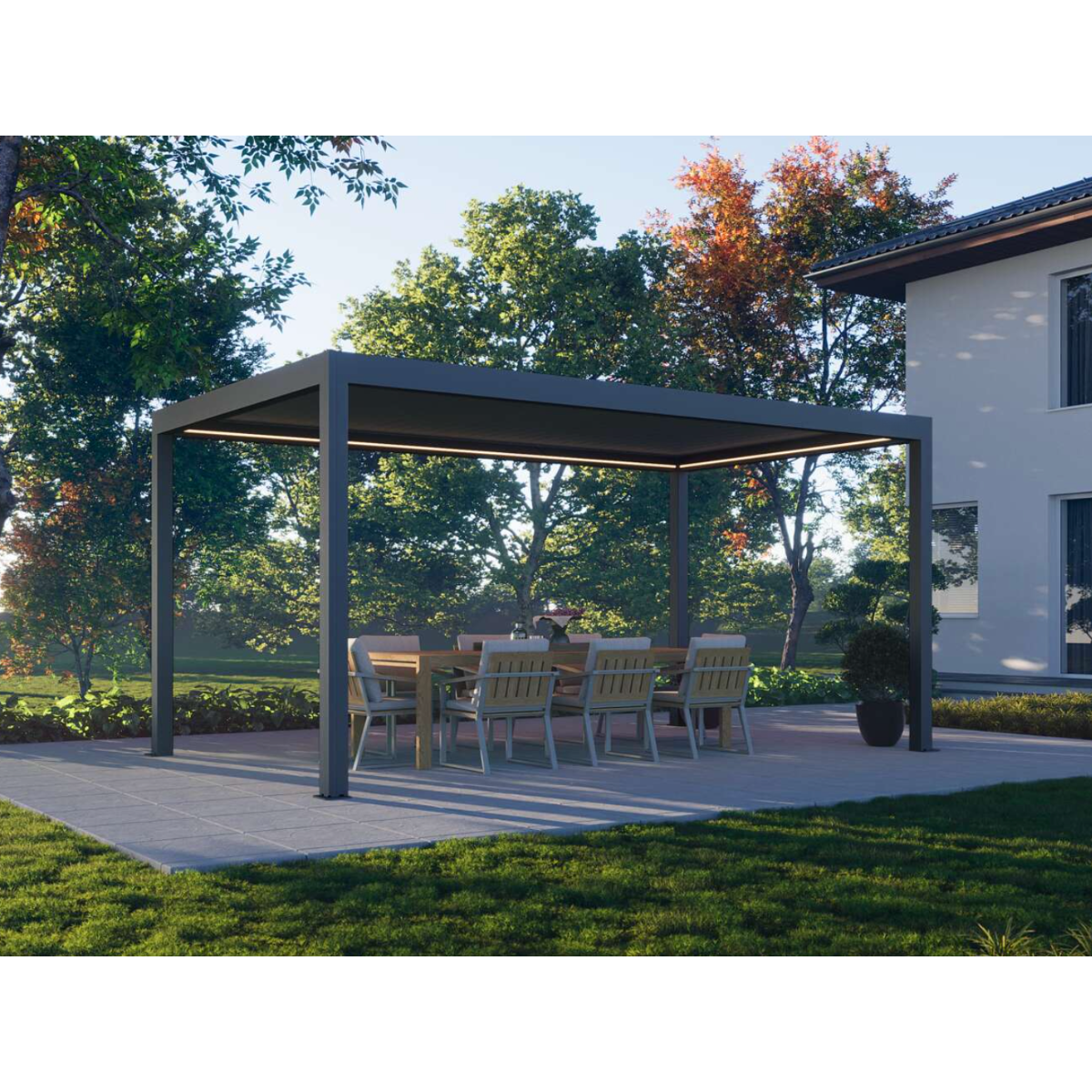 Lamellen Pergola Comfort