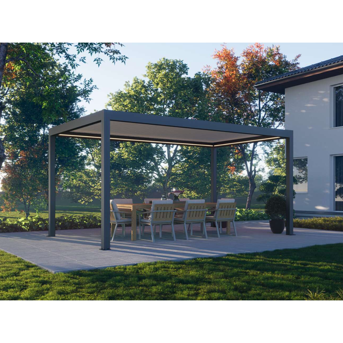 Lamellen Pergola Comfort