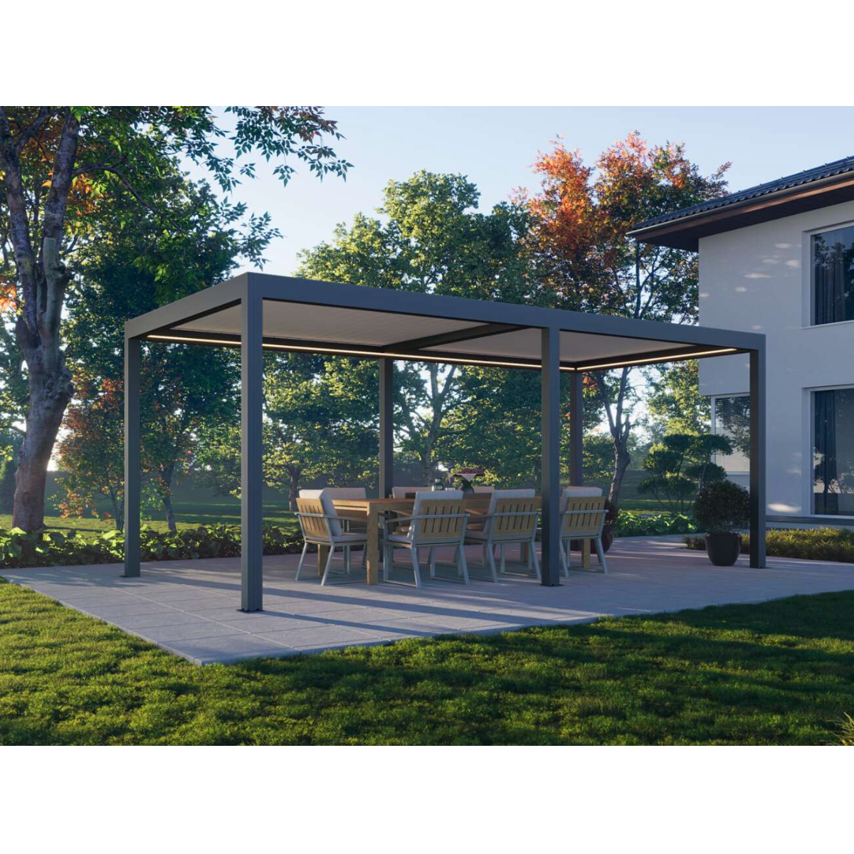 Lamellen Pergola Comfort