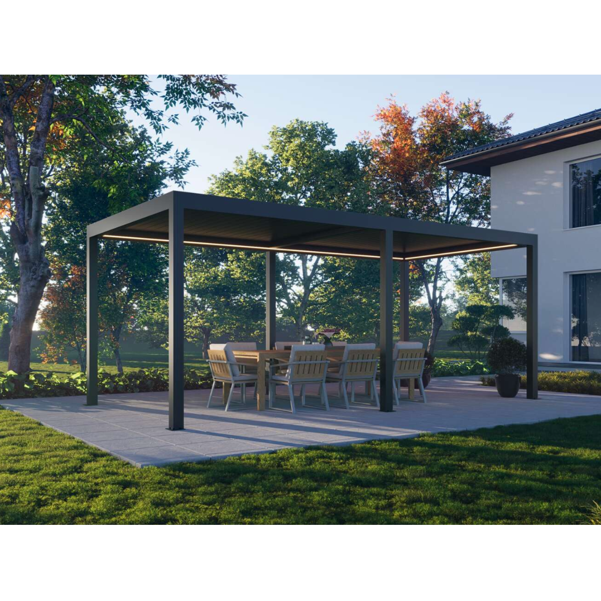 Lamellen Pergola Comfort